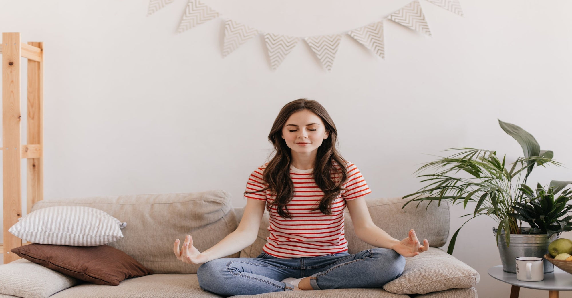 Girl Performing Yoga